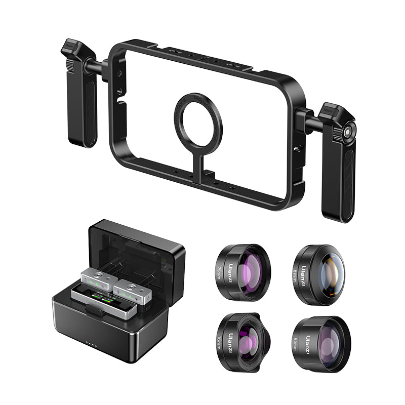 Ulanzi MG 001 Magnetic Phone Cage C001 - Universal Smartphone Mount for DSLR Cameras & Video Recording | Perfect for Vlogging, Live Streaming & Content Creation