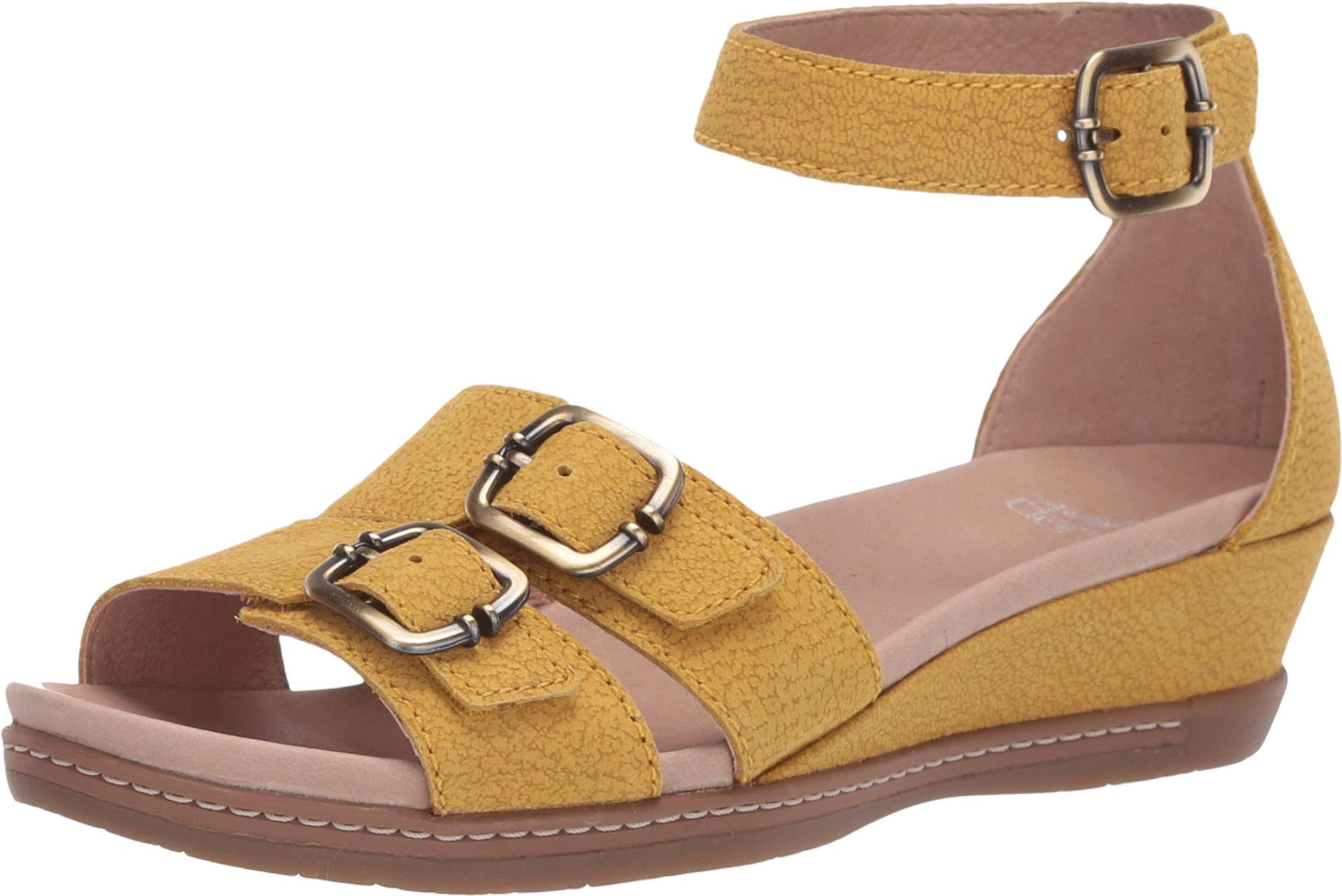 Dansko Women's Astrid Wedge Comfort Sandals - Supportive & Cushioned Summer Sandals for Walking, Travel & Casual Wear