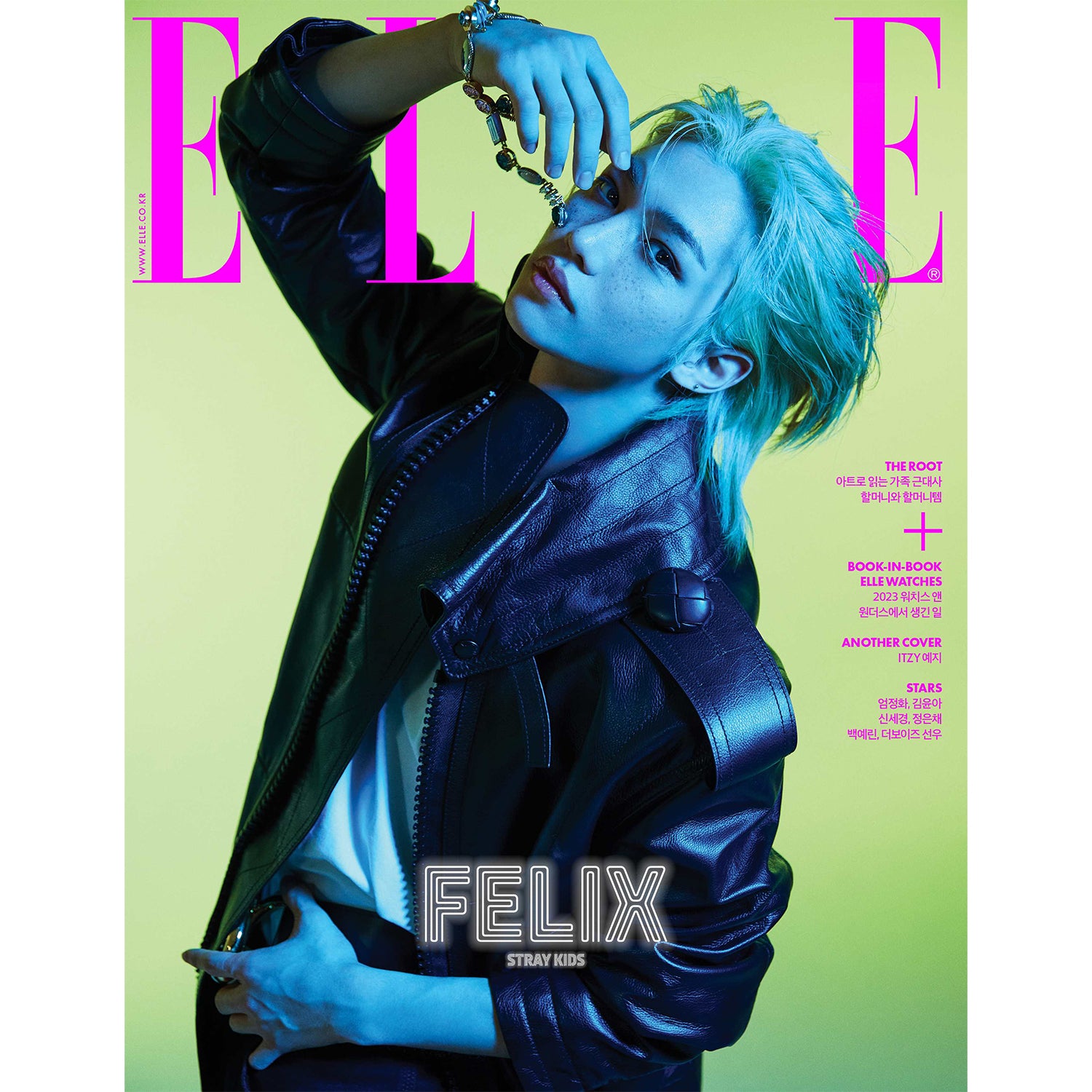 ELLE Magazine May 2023 Edition - Felix from Stray Kids & Yeji from ITZY Cover Story | K-Pop Fashion & Celebrity Style Inspiration for Fans