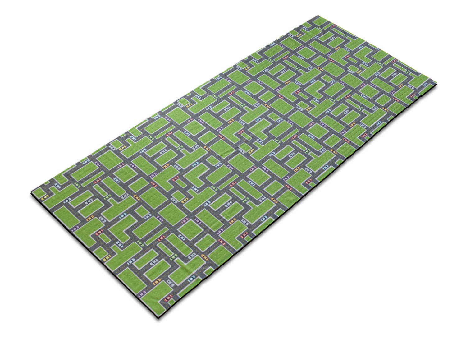 Ambesonne Car Race Track Non-Slip Yoga Mat - 25