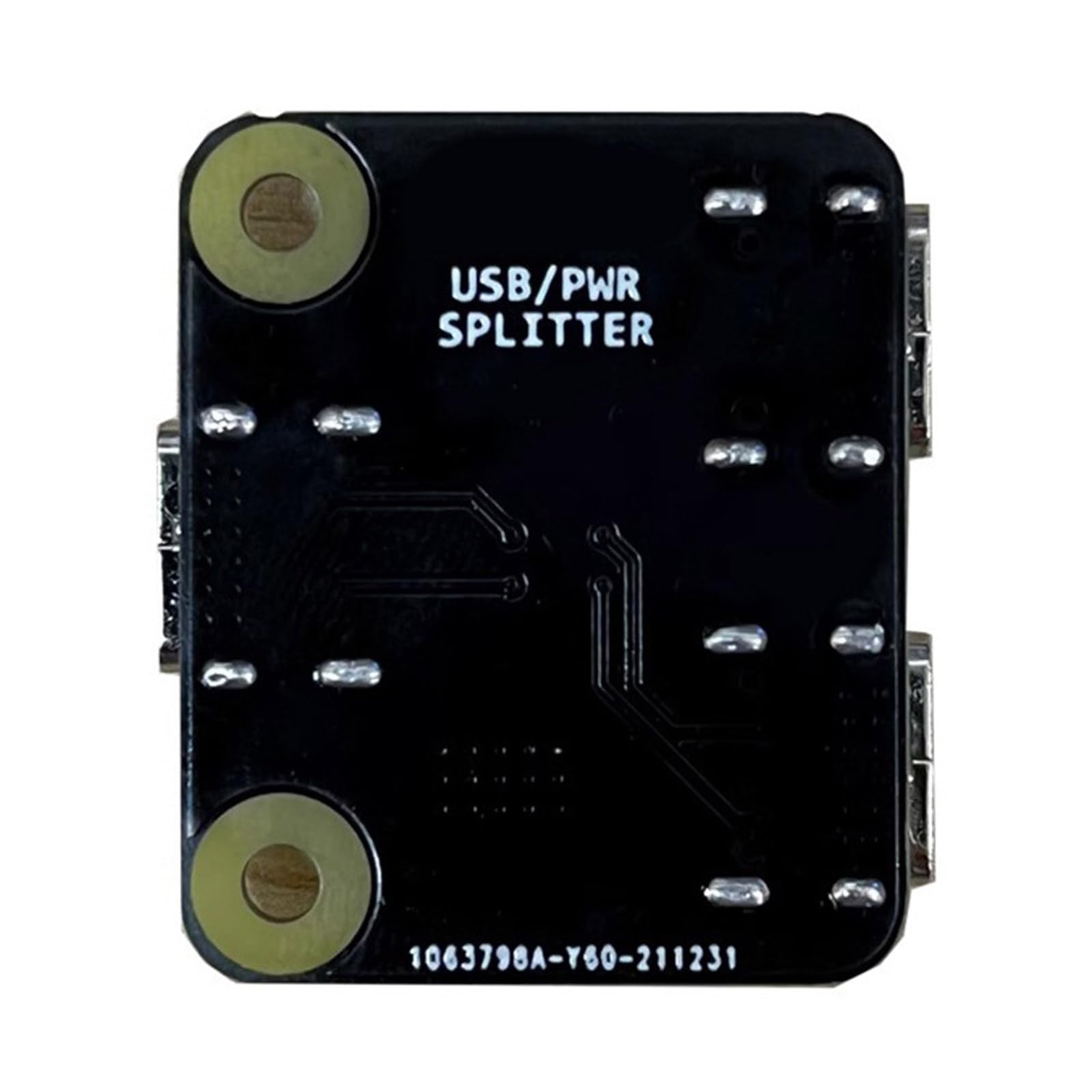 NYCEMAKEUP USB Power Splitter - Efficient Power Distribution for Raspberry Pi, BliKVM, PiKVM & KVM Over IP - USB Hub Replacement for Video & Multiple Devices - Perfect for Home Office, Server Rooms & Remote IT Management