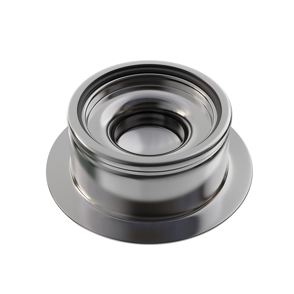 Universal 3-1/2 Inch Stainless Steel Sink Flange for Garbage Disposal & Sink Stopper - Fits Standard Kitchen Sink Drain Openings - Replacement Accessories (Antique Copper) - Perfect for Kitchen Upgrades & DIY Plumbing Repairs