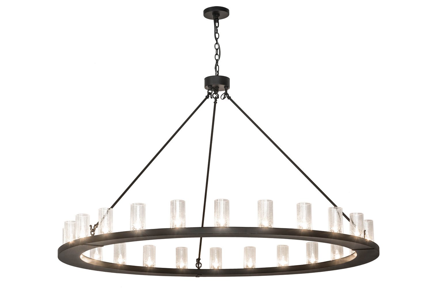 24-Light Crystal Chandelier for Dining Room - Elegant Modern Ceiling Light Fixture with LED Bulbs for Home Decor, Wedding, Restaurant Lighting