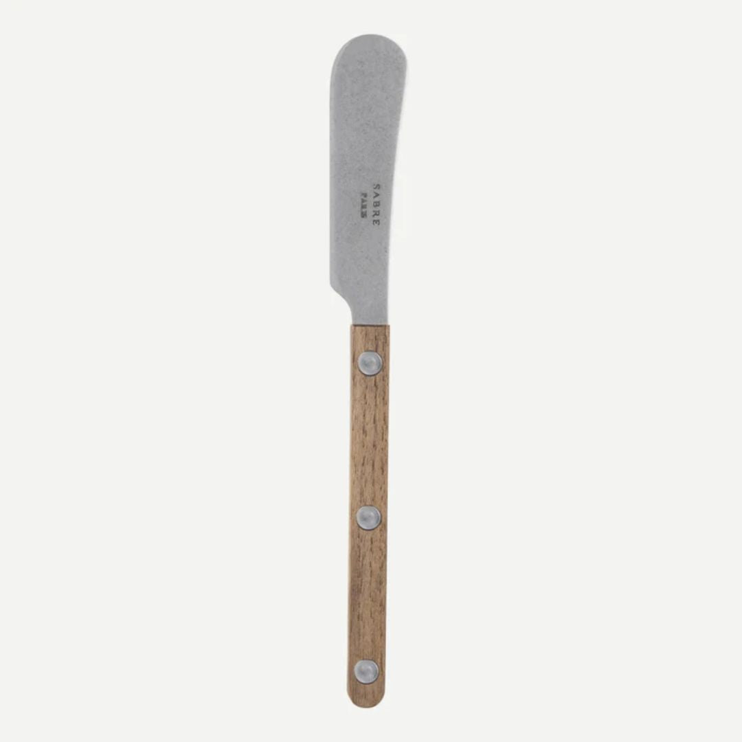 Vintage Bistrot Butter Spreader - Elegant Stainless Steel Butter Knife for Bread, Cheese & Desserts - Perfect for Dinner Parties, Brunch & Tea Time