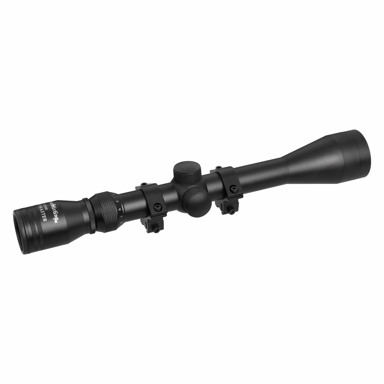 Nikko Stirling Mountmaster 4-12x40 Rifle Scope with 3/8