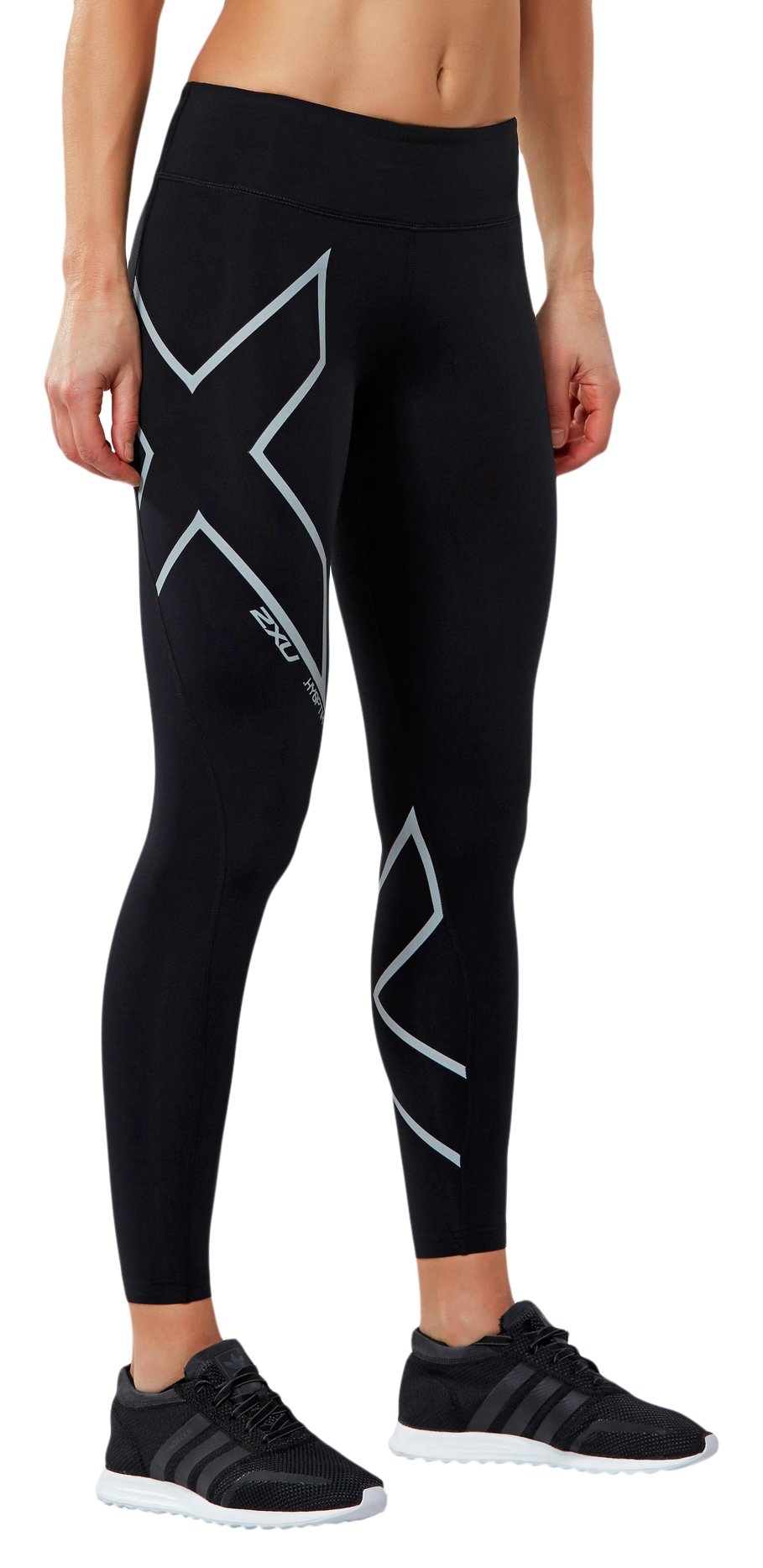 2XU Women's Hyoptik Reflective Thermal Compression Tights - High-Performance Running & Winter Workout Leggings for Cold Weather Training, Cycling & Yoga