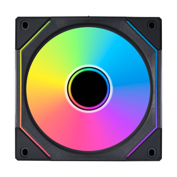 Lian Li UNI FAN Infinity SL INF120 Single Black - 120mm RGB PC Case Fan with Mirror Effect & Addressable LED - Perfect for Gaming PC Builds and Custom Cooling Setups