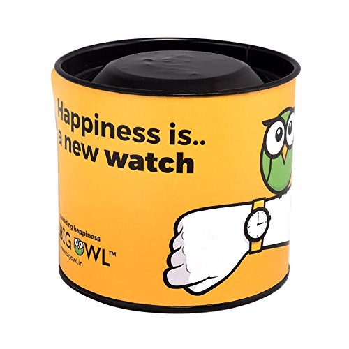 BIGOWL Women's Fashion Watch - Motivational 'It's Never Too Late' Quote, Casual Analog Leather Band Watch for Girls & Women | Perfect Gift for Birthdays, Graduation, and Everyday Inspiration