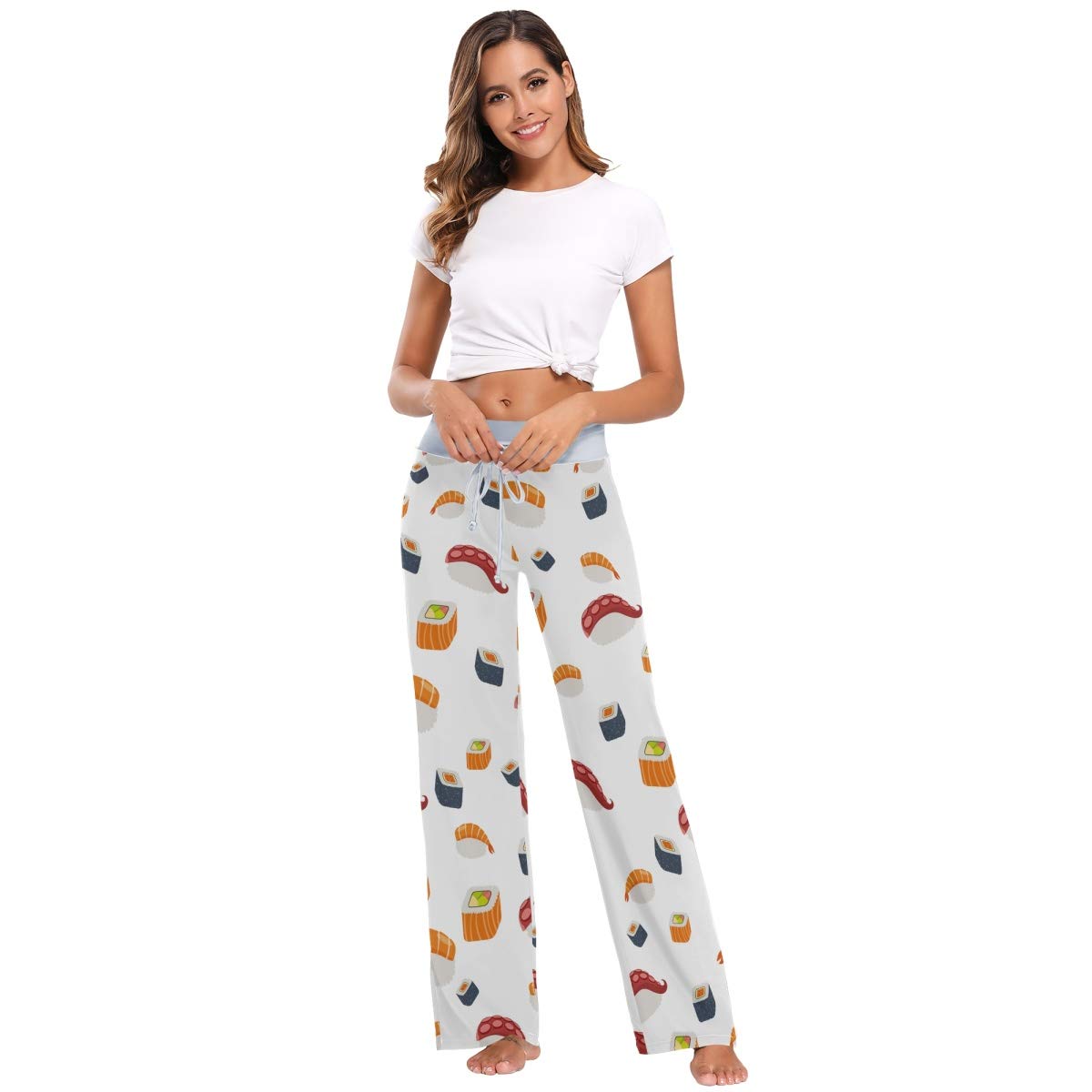 Women's Long Pajama Pants - Soft Sleepwear & Lounge Pants for Women & Teen Girls - Comfortable PJ Bottoms for Nightwear, Relaxing at Home & Sleepovers