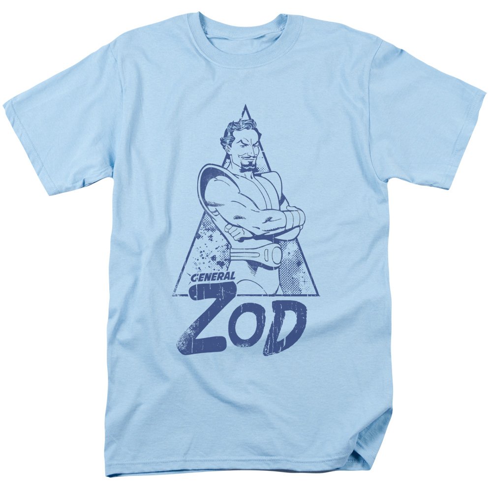 Vintage Zod Superman Graphic T-Shirt for Men - XXL Size - Retro DC Comics Superhero Tee - Perfect for Cosplay, Comic Con & Casual Wear