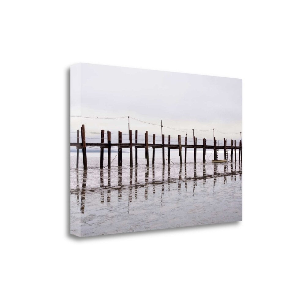 Antique Pier 78 by Alan Blaustein - Premium Fine Art Giclee Print on Gallery Wrapped Canvas - Ready to Hang Wall Art for Living Room, Bedroom & Office Decor