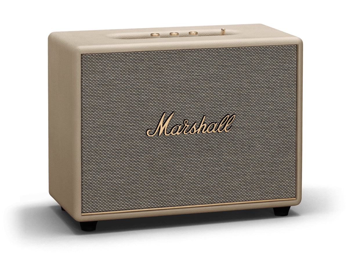 Marshall Woburn III Wireless Bluetooth Speaker - Premium Sound, Multi-Room Streaming, Voice Control - Perfect for Home, Office & Outdoor Parties