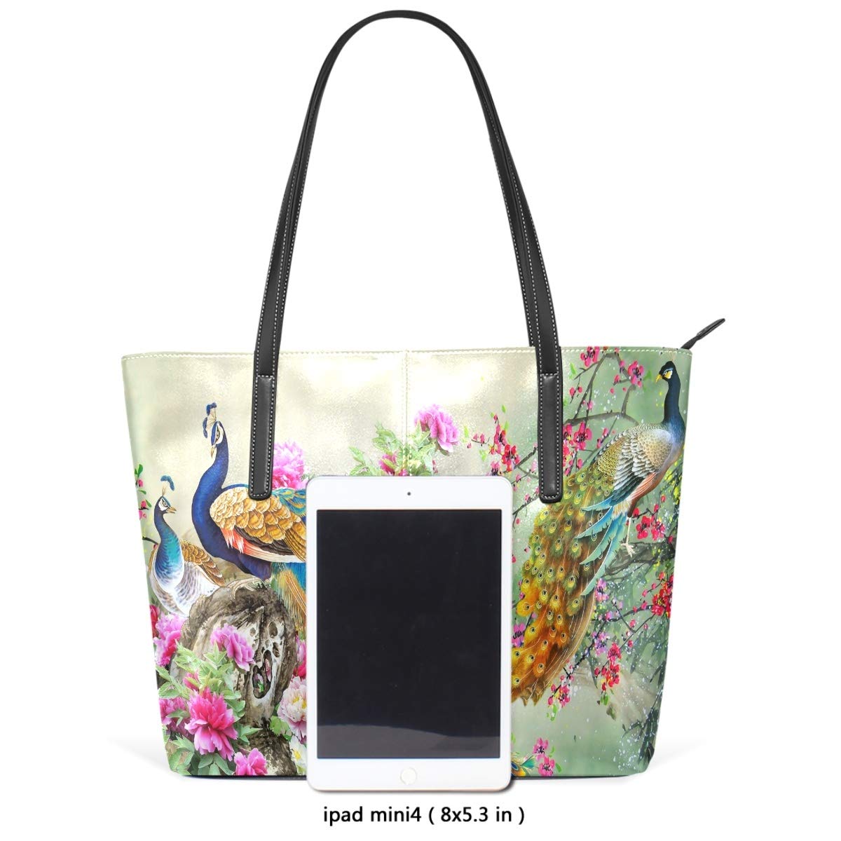 Stylish Women's Tote Bag - Rose Gold Leopard Print Handbag for Work, Travel & Everyday Use | Fashionable Purse for Women | Perfect Office Bag, Shopping Tote & Weekend Accessory