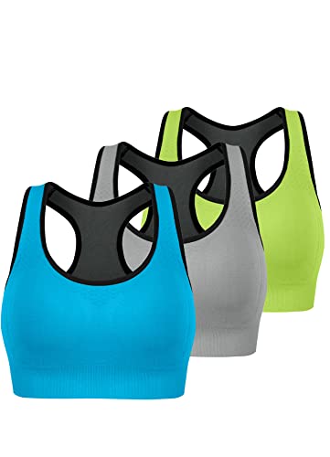 B-3pack: Grey/Aqua/Light Green