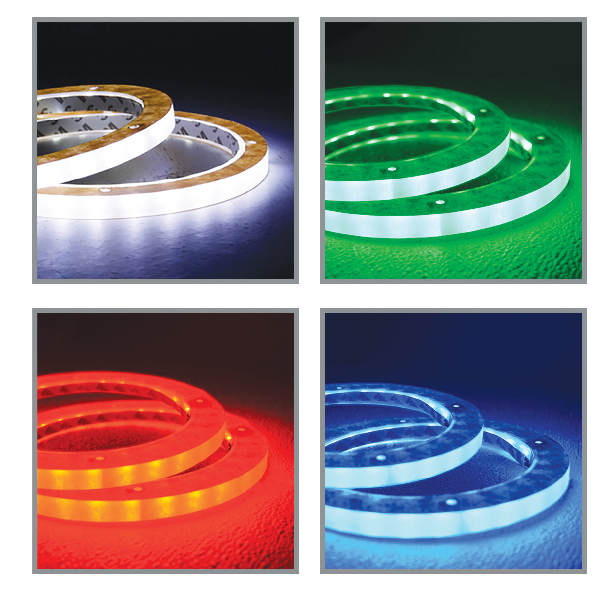 10 RGB LED Speaker Ring Light (NL RI1050 RGB) - Perfect for Gaming Setups, Streaming, and Home Decor