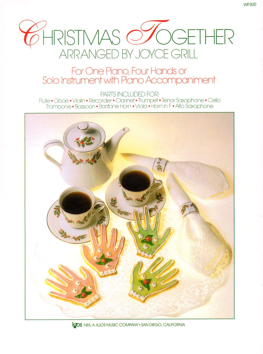 WP300 - Christmas Together Sheet Music for Piano Duet (4 Hands) or Solo Instrument with Piano Accompaniment | Holiday Performance & Family Music Gathering