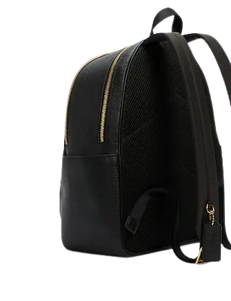 Coach Court Backpack for Women | Genuine Leather Laptop Backpack | Stylish Work & Travel Bag for Business Professionals & College Students