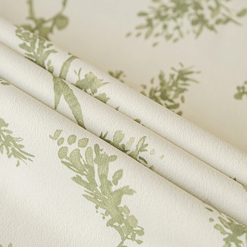 Sienna Polyester Jacquard Blackout Curtains - Custom Window Treatments for Bedroom & Living Room - Thermal Insulated, Light Blocking, Noise Reducing Drapes