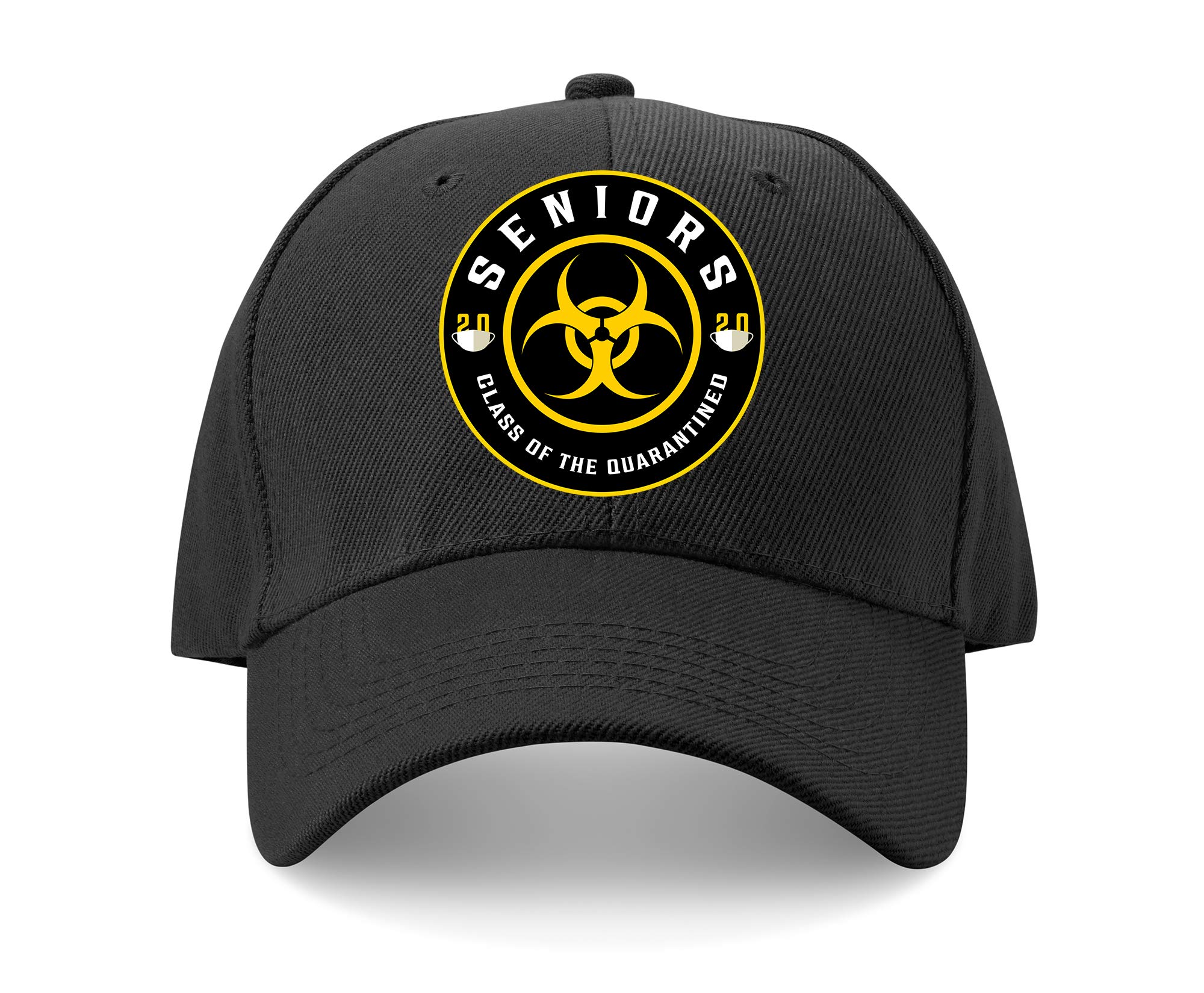 2020 Graduation Caps - Quarantine Social Distancing Senior Class Hats for High School & College Graduates - Perfect for Virtual Ceremonies, Photo Shoots & Commencement Celebrations