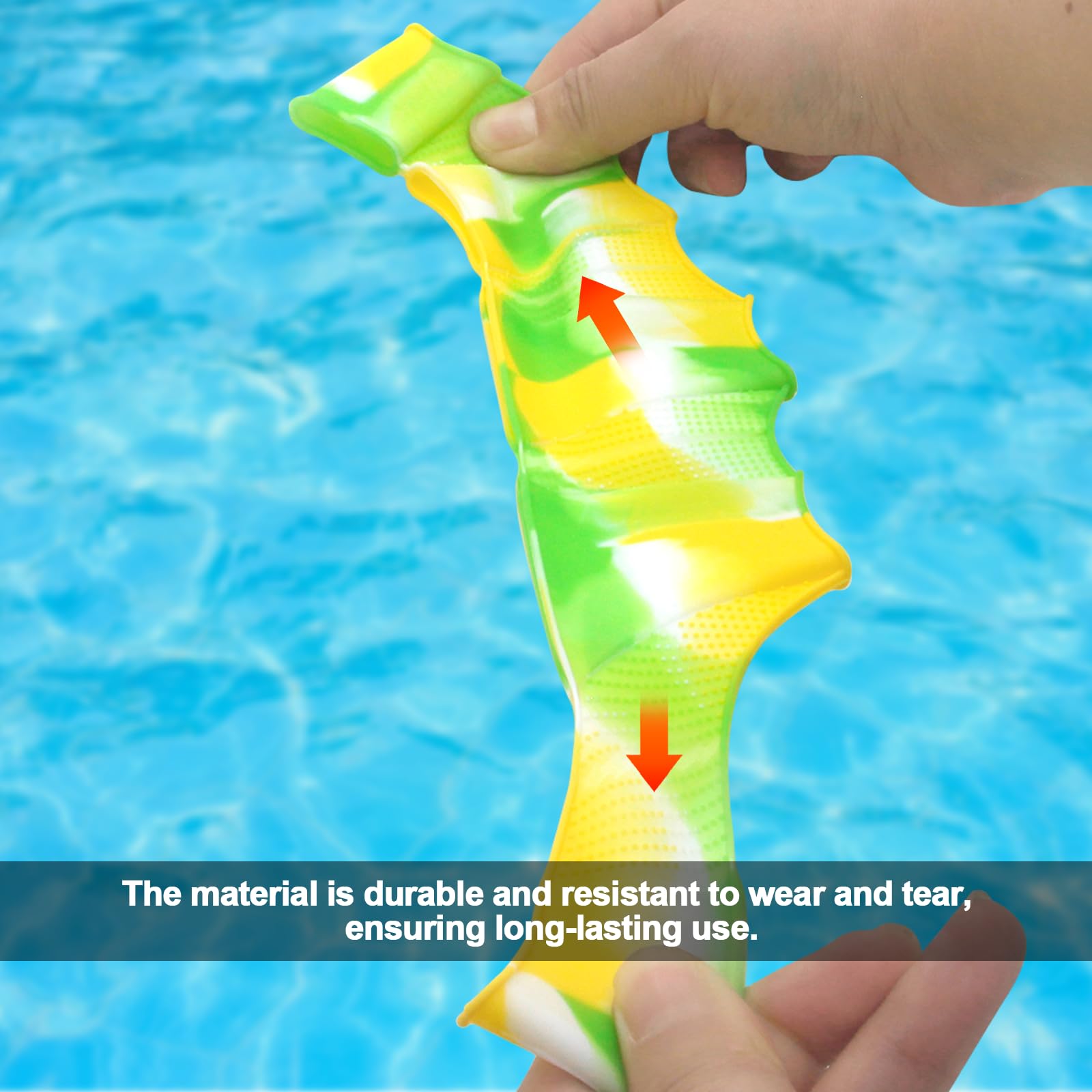 3 Pairs Silicone Swimming Hand Webbed Gloves - Finger Frog Swim Gear for Aquatic Training, Water Resistance Fitness & Aerobics (XS/S/M) - Perfect for Pool Workouts, Swim Training & Water Aerobics Classes