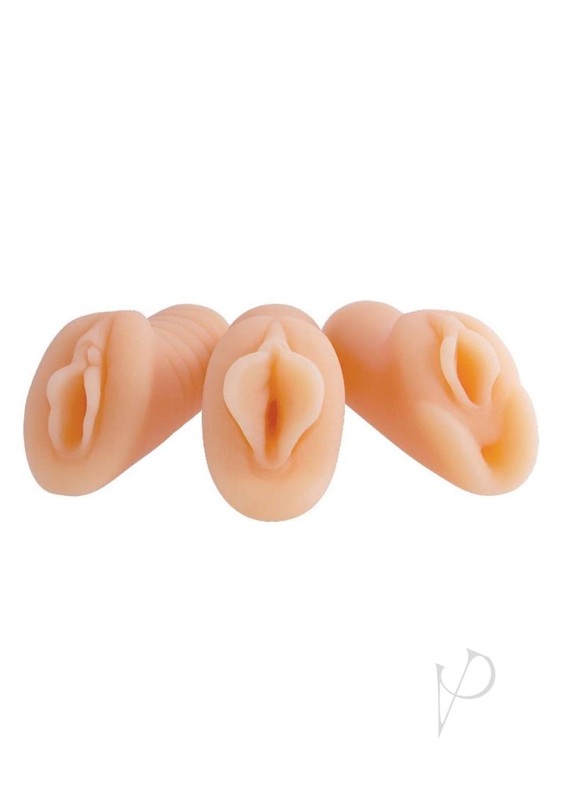 Always Horny Masturbators - Pocket Size Strokers (3 Pack) | Discreet & Portable Male Sex Toys for Travel & Solo Play
