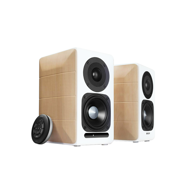 Edifier S880DB Premium Bookshelf Speakers - 88W Hi-Res Audio, Bluetooth 5.0, Wireless & Wired Connectivity for Home Theater, Gaming & Music Listening