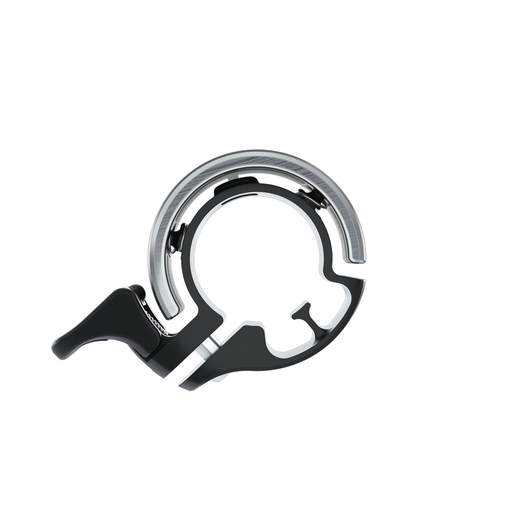 Knog Oi Classic Bike Bell - Durable & Loud Bicycle Bell for Urban Commuters, Mountain Bikes & Kids Bikes - Perfect for Safety & Style on Road or Trail Rides