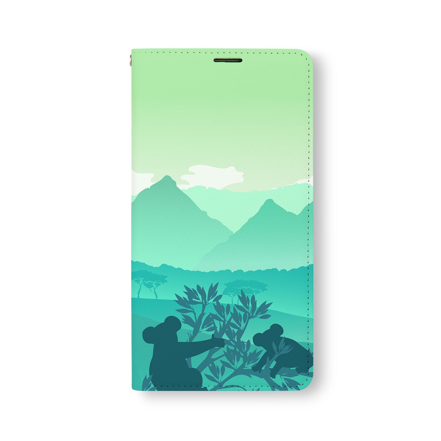 Samsung Wallet Case - Slim Watercolor Design for Galaxy Phones | Perfect for Travel, Work & Everyday Use