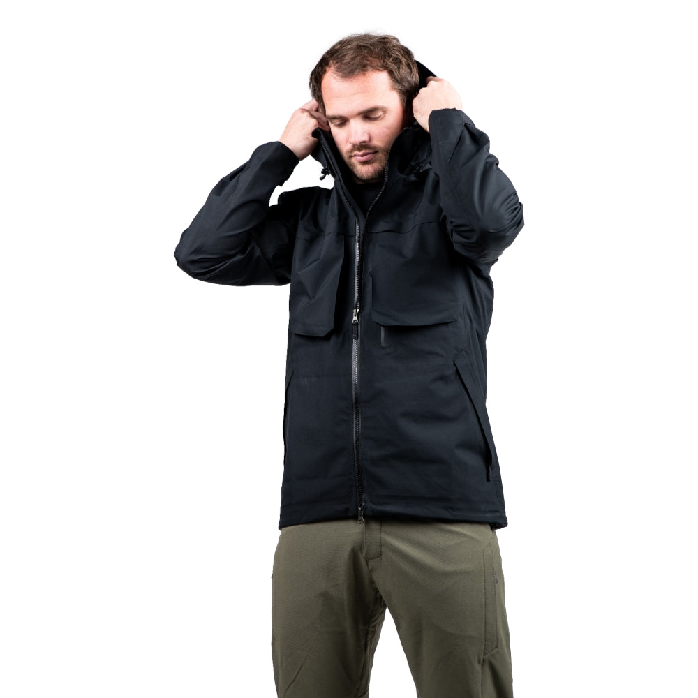 POUTNIK CAW JACKET GTX BLACK - Waterproof Windproof Outdoor Jacket for Hiking, Camping & Adventure Travel
