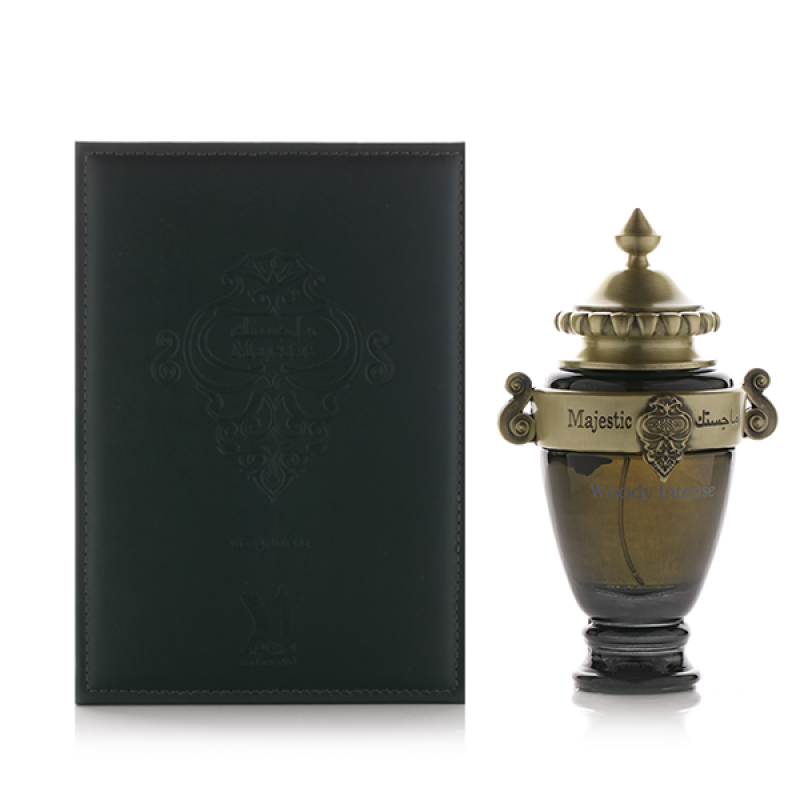 Majestic Woody Intense Eau de Parfum 100ml for Men - Long Lasting Fragrance for Date Night & Special Occasions