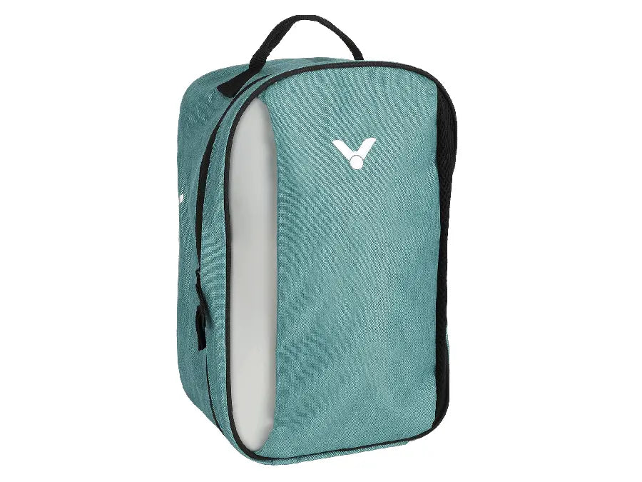 VICTOR BG1312 R Shoe Bag - Breathable Teal Sports Shoe Storage for Travel, Gym & Tennis - Compact Shoe Organizer for Sneakers, Cleats & Athletic Shoes