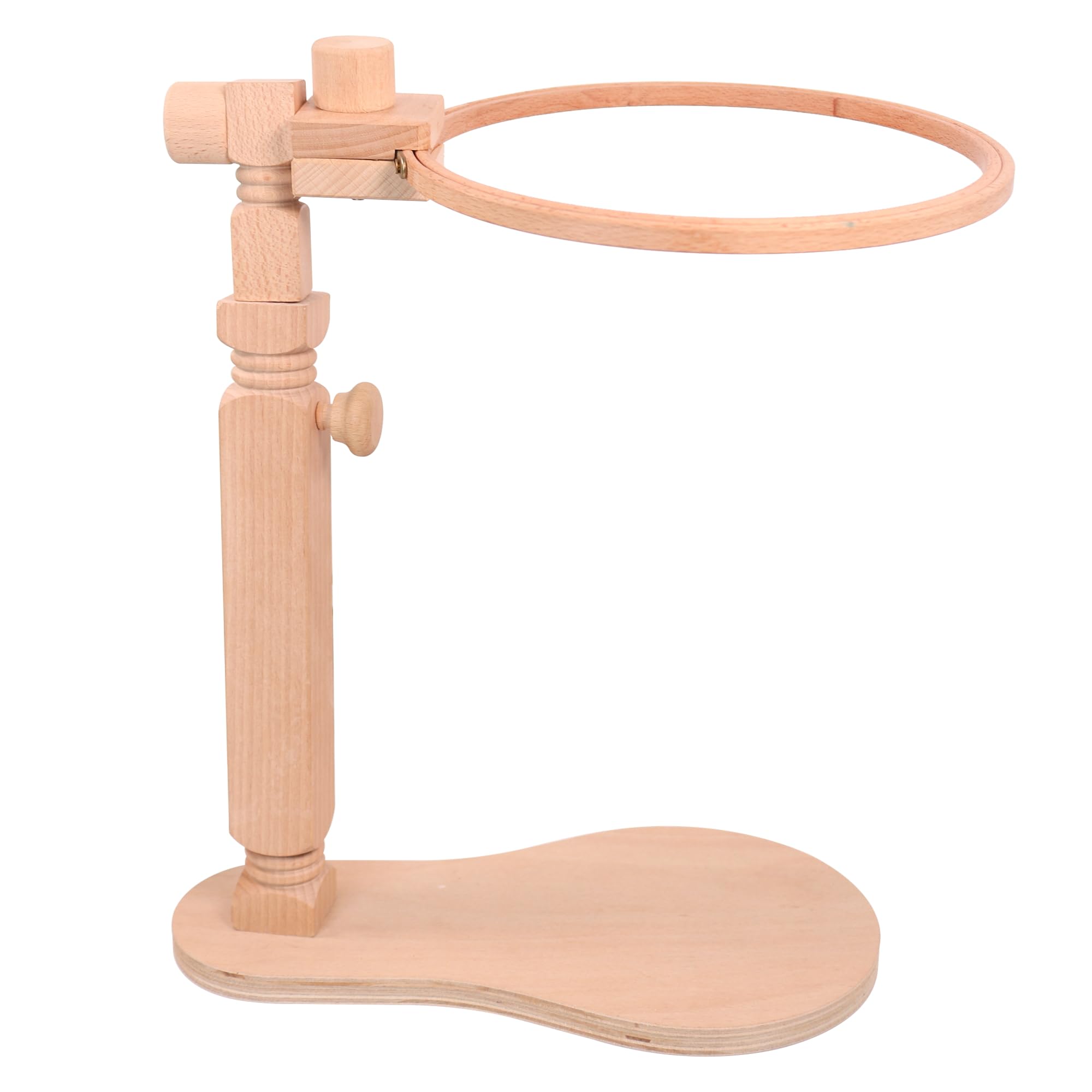 Guofa Embroidery Hoop Stand - Adjustable Rotating Cross Stitch Frame Holder for DIY Crafting, Needlework & Sewing Projects | Perfect for Lap Embroidery, Hand Stitching & Home Decor Crafts