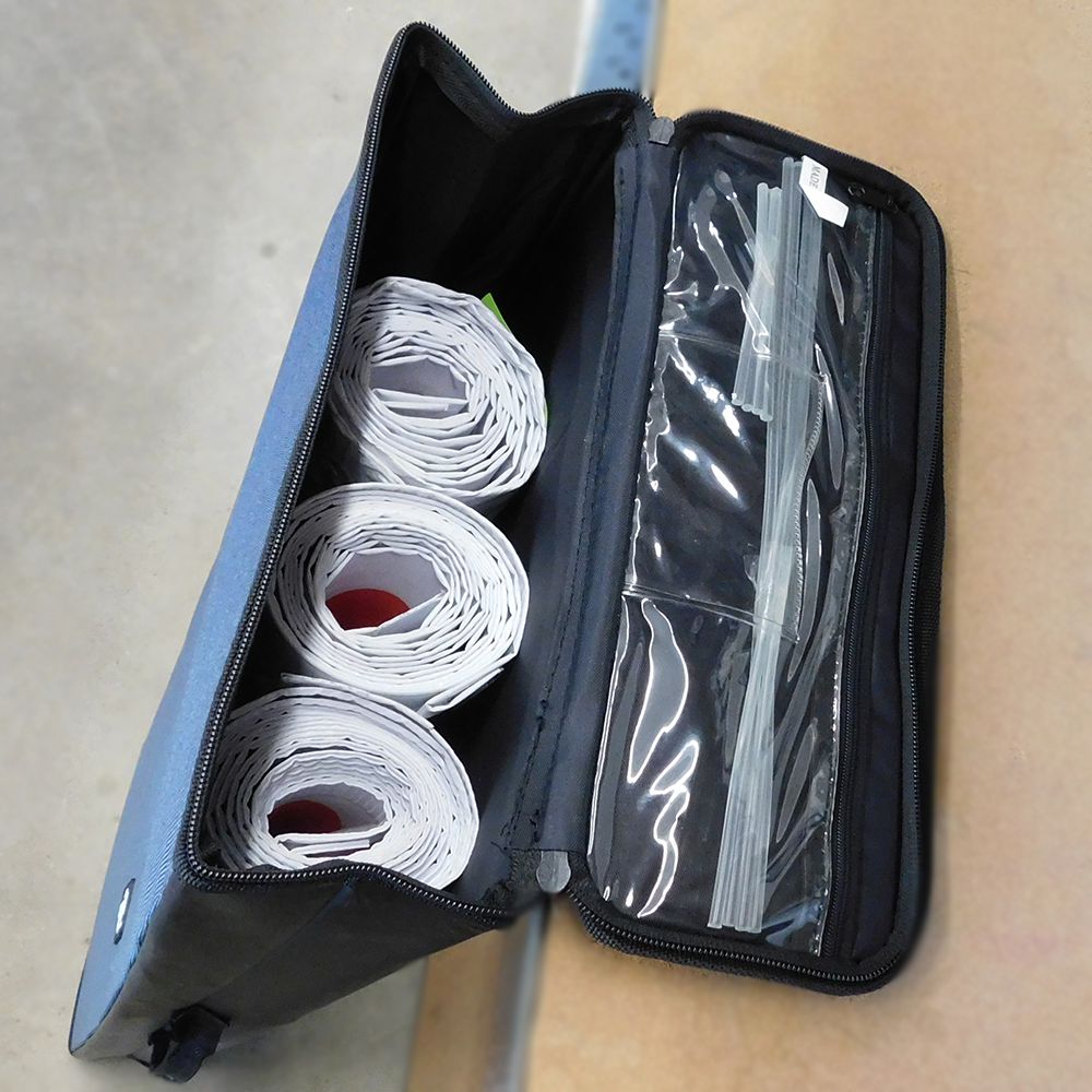 Rubbermaid 40 Banner Case - 2 Pack Waterproof Storage Container for Trade Show Displays, Event Signs & Retail Banners - Perfect for Convention Booths, Store Promotions & Exhibition Graphics