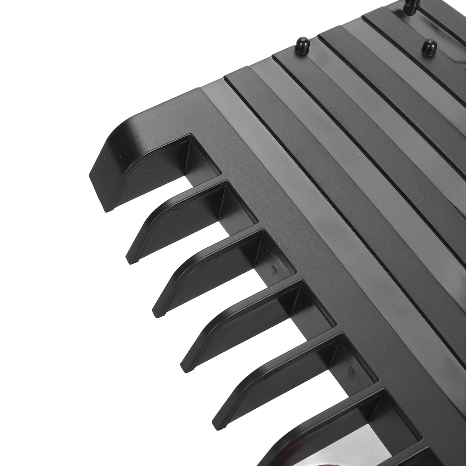 Vertical Console Stand for Nintendo Switch & PS5 - ABS Game Card Holder with 11 Slots, Black - Perfect for Gaming Setup & Organizing Accessories