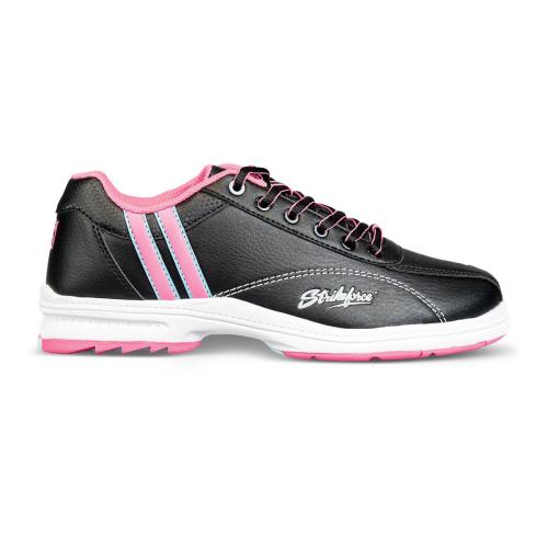 KR Strikeforce Starr Black Pink Blue Women's Bowling Shoes - Lightweight Comfort for League Play & Tournament Performance