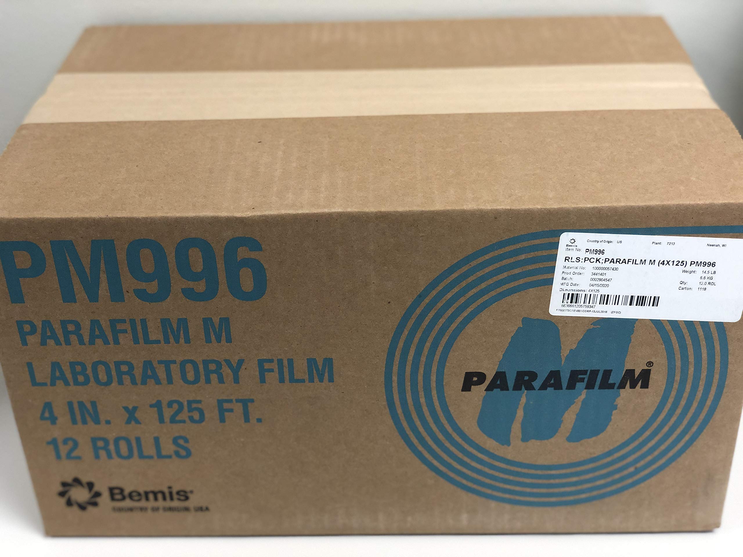 Parafilm M PM996 Laboratory Sealing Tape - 4