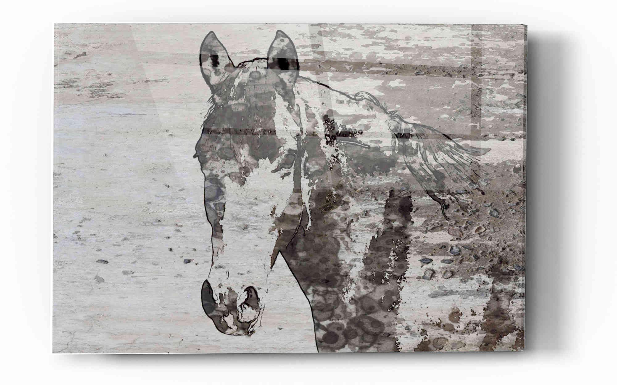 Epic Art 'Between The Teardrops' by Cameron Gray - 16x24 Inch Acrylic Glass Wall Art Painting - Modern Home Decor for Living Room, Bedroom & Office