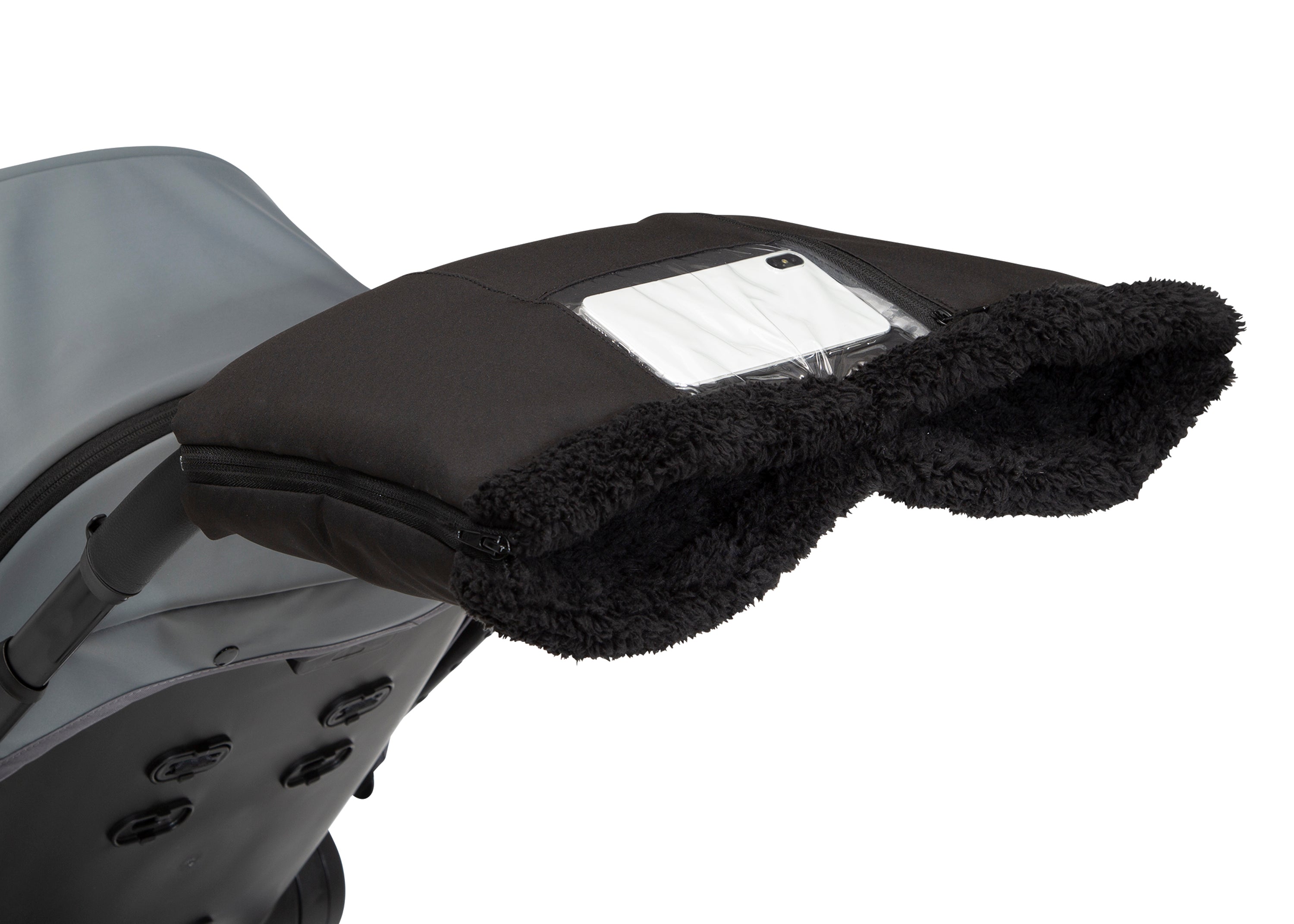 Revolve Stroller Parent Hand Muff - Winter Warm Stroller Handle Cover for Parents - Perfect for Cold Weather Walks with Baby
