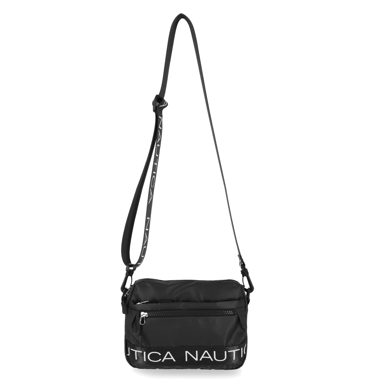 Nautica Adjustable Nylon Crossbody Belt Bag for Men & Women - Perfect for Travel, Gym, and Everyday Use