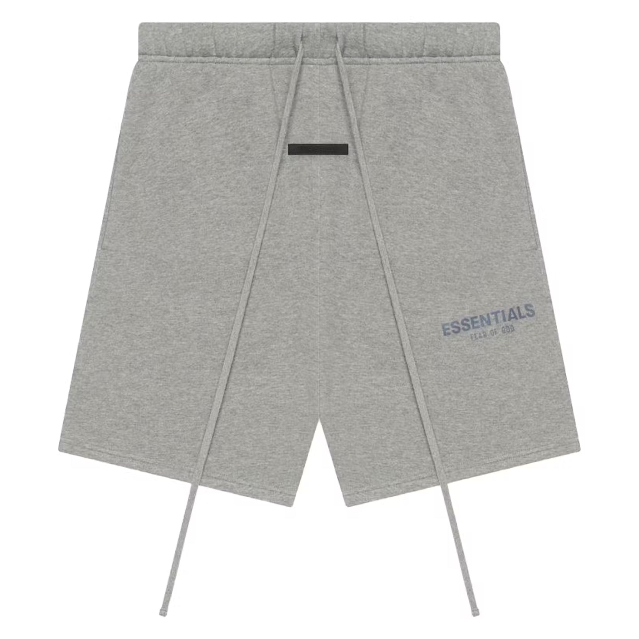 Fear Of God Essentials Dark Heather Oatmeal Shorts (SS21) - Men's Casual Summer Shorts for Streetwear & Lounge Wear