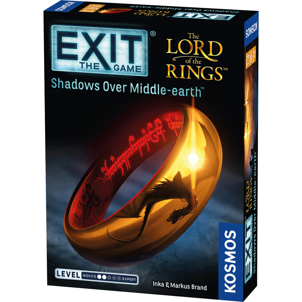 The Lord of the Rings: Shadows Over Middle Earth Board Game - Strategy Adventure Game for Adults & Teens - Perfect for Game Nights & Fantasy Themed Parties