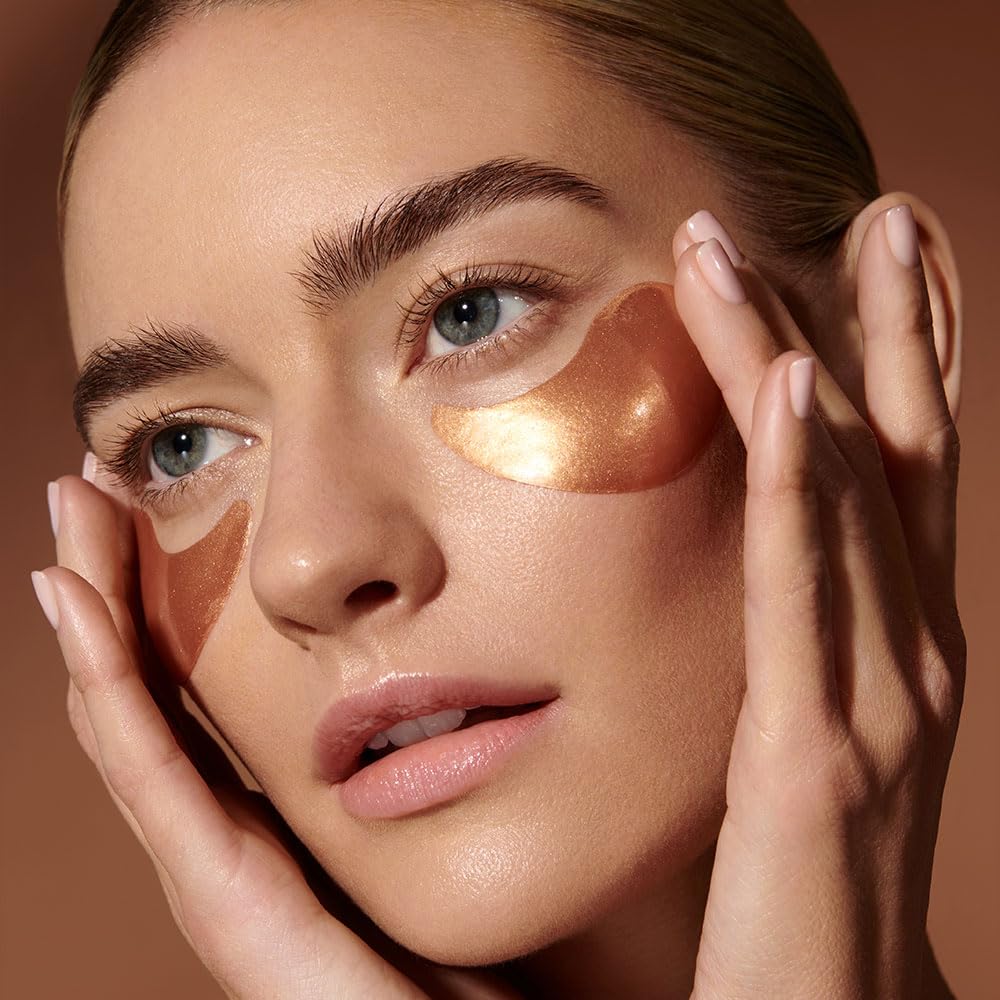 Best Cooling Eye Patches for Dark Circles & Puffiness Relief - Soothing Gel Eye Mask for Sleep, Travel & Spa Relaxation