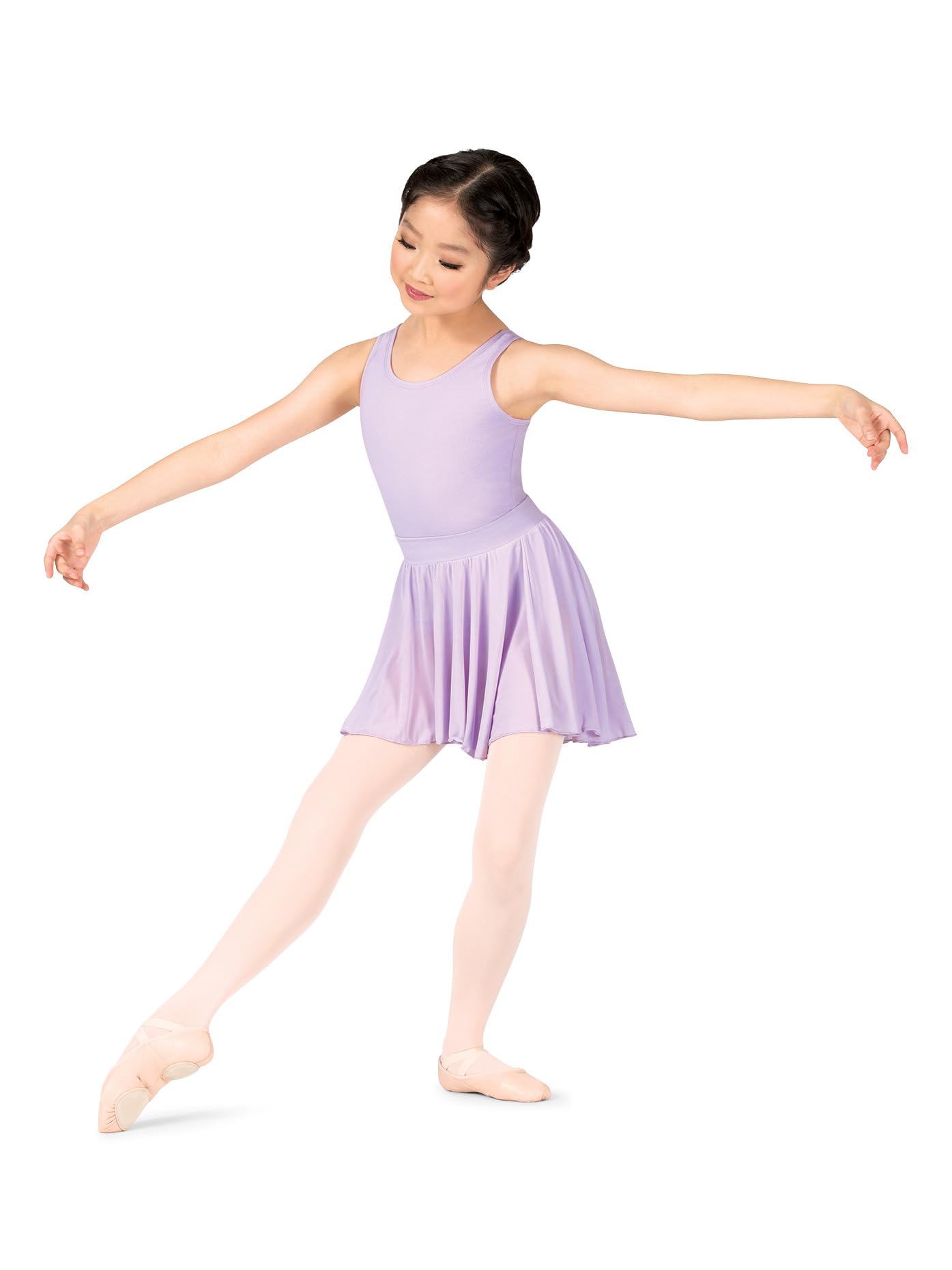 Girls Cotton Tank Leotard for Dance, Gymnastics & Performance - Comfortable Stretch Fit Ballet Leotard for Kids & Toddlers