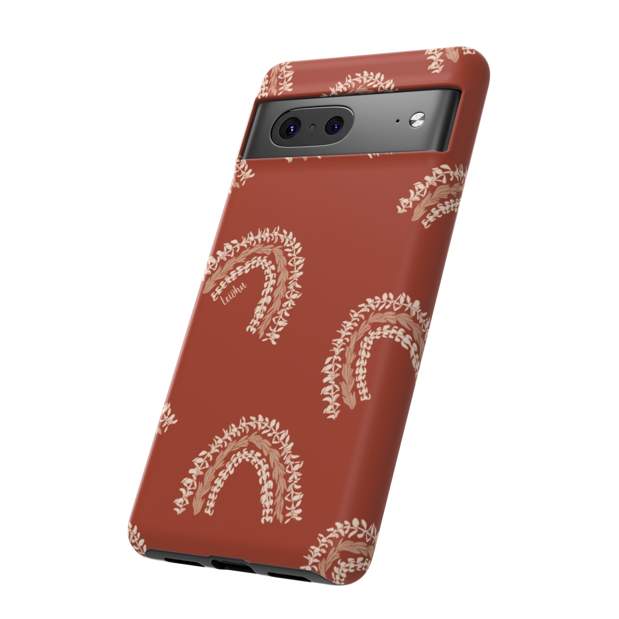 Authentic Hawaiian Ānuenue Lei - Colorful Flower Necklace for Google Pixel Phone Accessories - Perfect for Luau Parties, Graduations, and Hawaiian-Themed Events