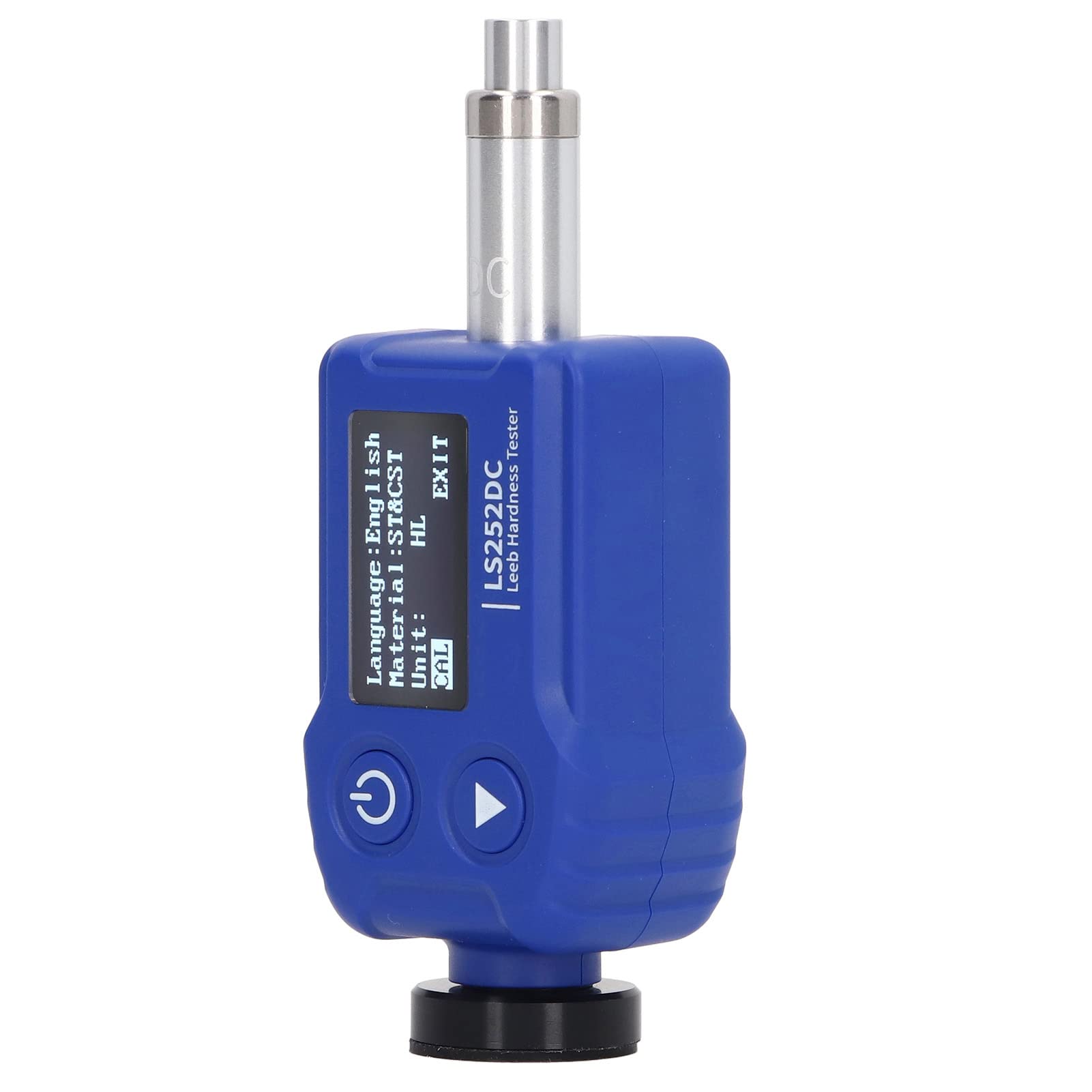 Digital Hardness Tester - Portable Metal Hardness Meter with HL/HV/HB/HS/HRA/HRB/HRC Scales | Accurate for Steel, Aluminum & Alloy Testing | Workshop & Quality Control Use
