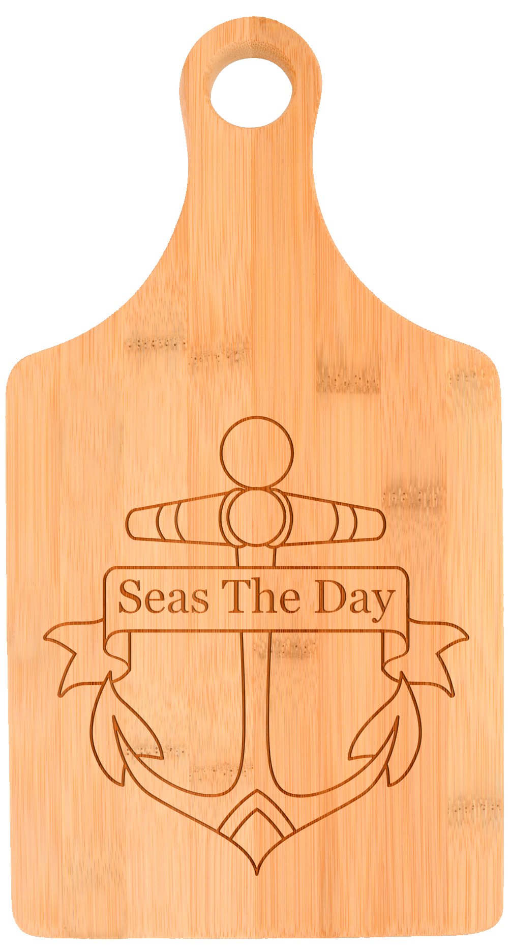 Personalized Wooden Cheese Board with Boat Name & Anchor Design - Custom Nautical Gift for Boaters, Housewarming, or Wedding Present - Perfect for Cheese Platters, Charcuterie, and Entertaining