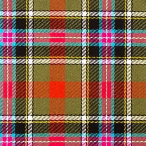 Bruce of Kinnaird Ancient Tartan Wool Scarf - Premium Scottish Heritage Plaid Wrap for Men & Women - Perfect for Winter, Outdoor Activities & Celtic Events