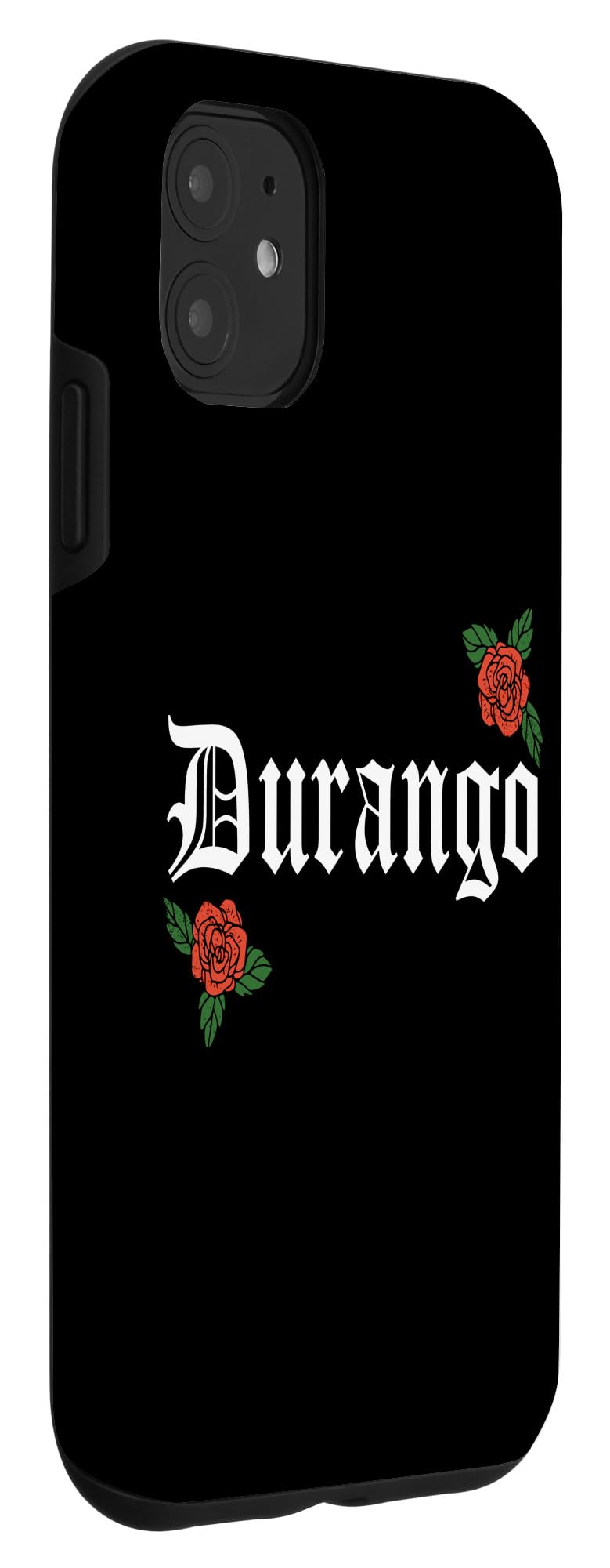 iPhone 11 Case - Floral Rose Design with Durango Mexico State Theme | Durable Protective Cover for Everyday Use & Travel