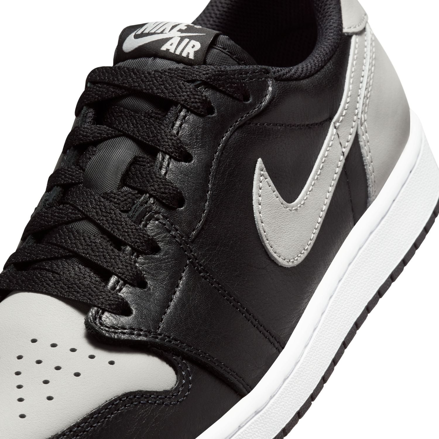 Air Jordan 1 Retro Low OG 'Shadow' - Men's Basketball Sneakers | Classic Black & Gray Colorway | Perfect for Streetwear & Casual Outfits