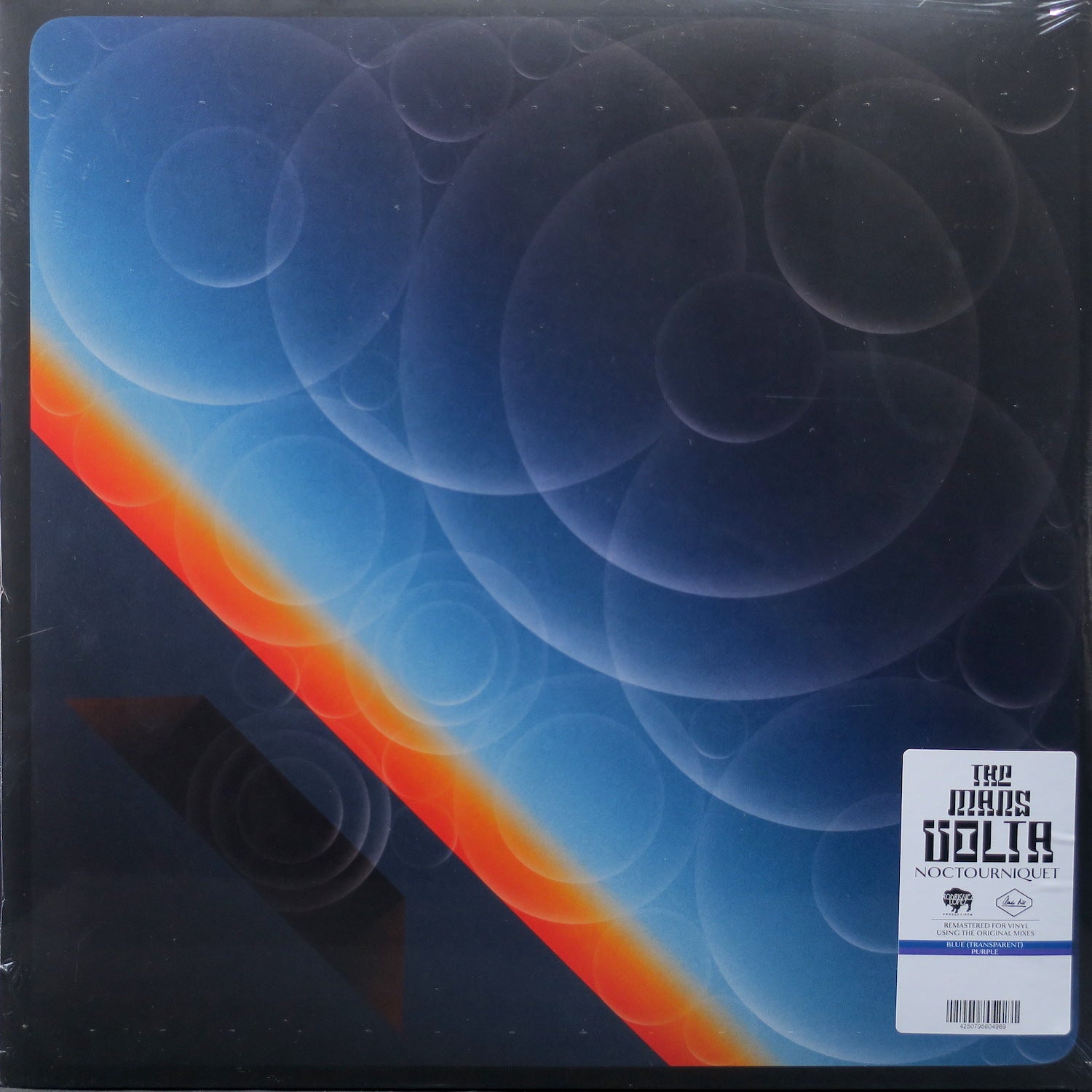 MARS VOLTA 'Noctourniquet' Limited Edition Blue & Purple Vinyl 2LP Record - Perfect for Music Collectors & Vinyl Enthusiasts